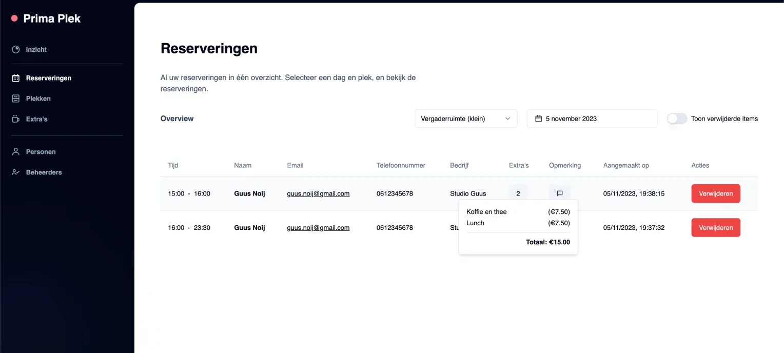 Prima Plek screenshot